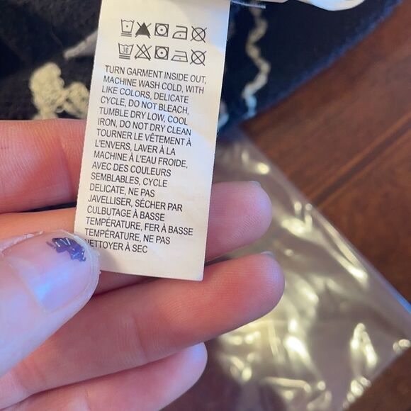 𝅺lucky Lotus Aztec dark gray open front cardigan. - Picture 10 of 11